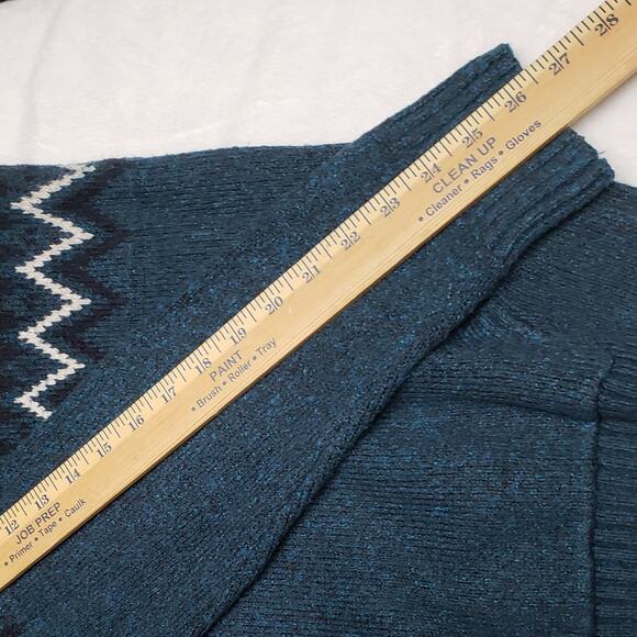 Old Navy Sweater Hood Men’s L Cozy Knit Pullover Kangaroo Pocket Y2k Normcore - Picture 7 of 10